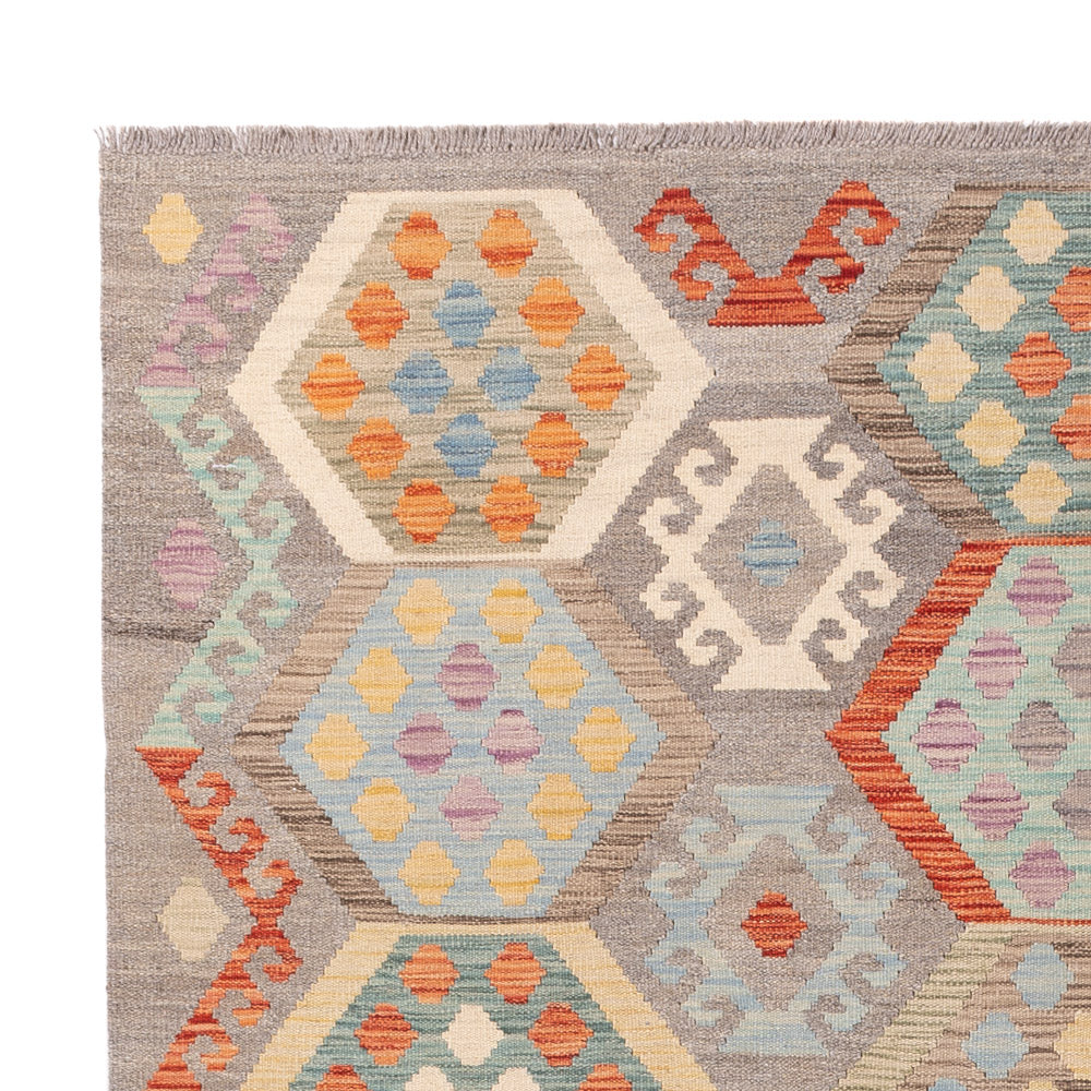 Kilim Maimana Teppe 246x178cm - Ullteppe
