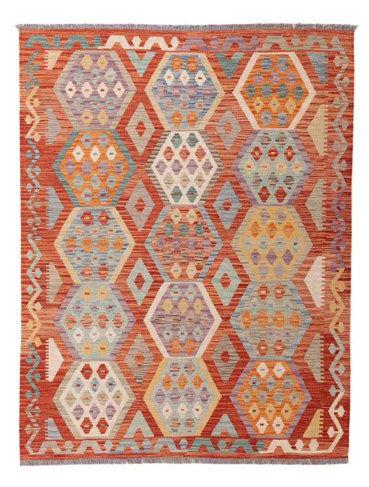 Kilim Maimana Teppe 192x150cm - Ullteppe