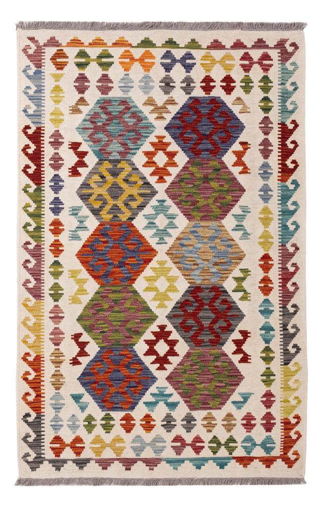 Kilim Maimana Teppe 155x97cm - Ullteppe