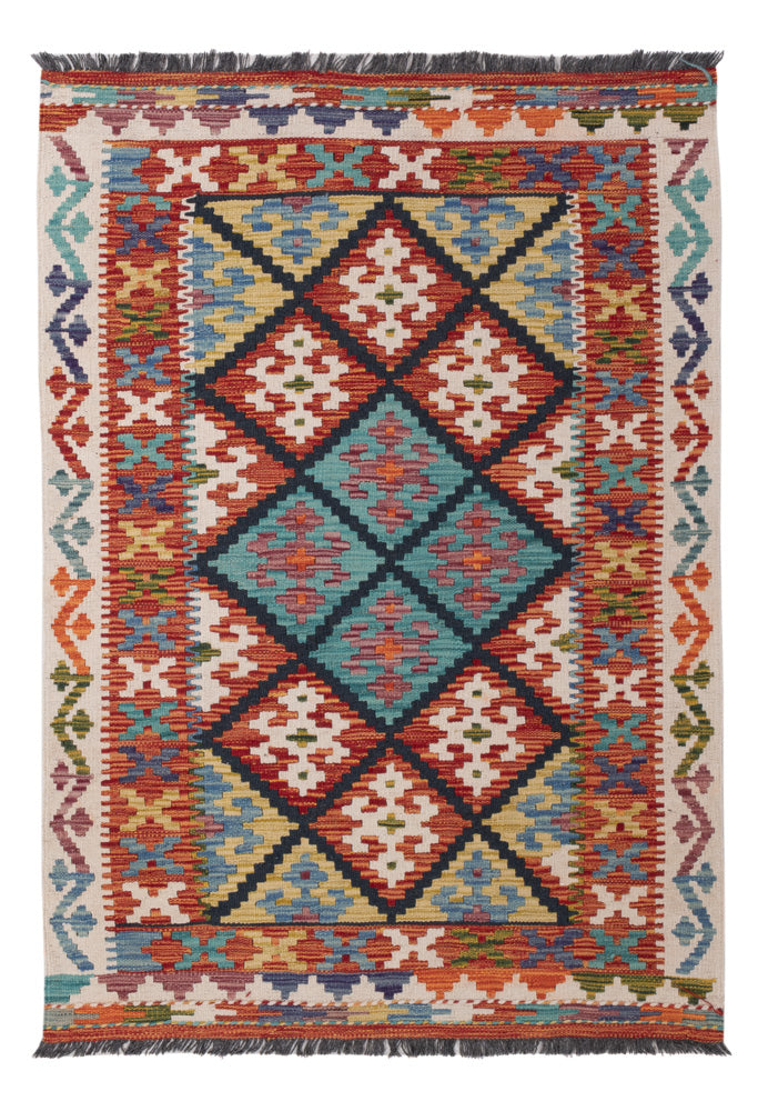 Kilim Maimana Teppe 145x100cm - Ullteppe