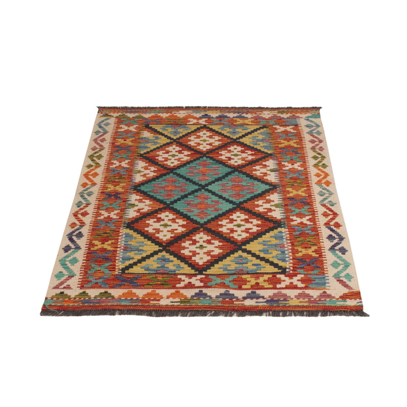 Kilim Maimana Teppe 145x100cm - Ullteppe