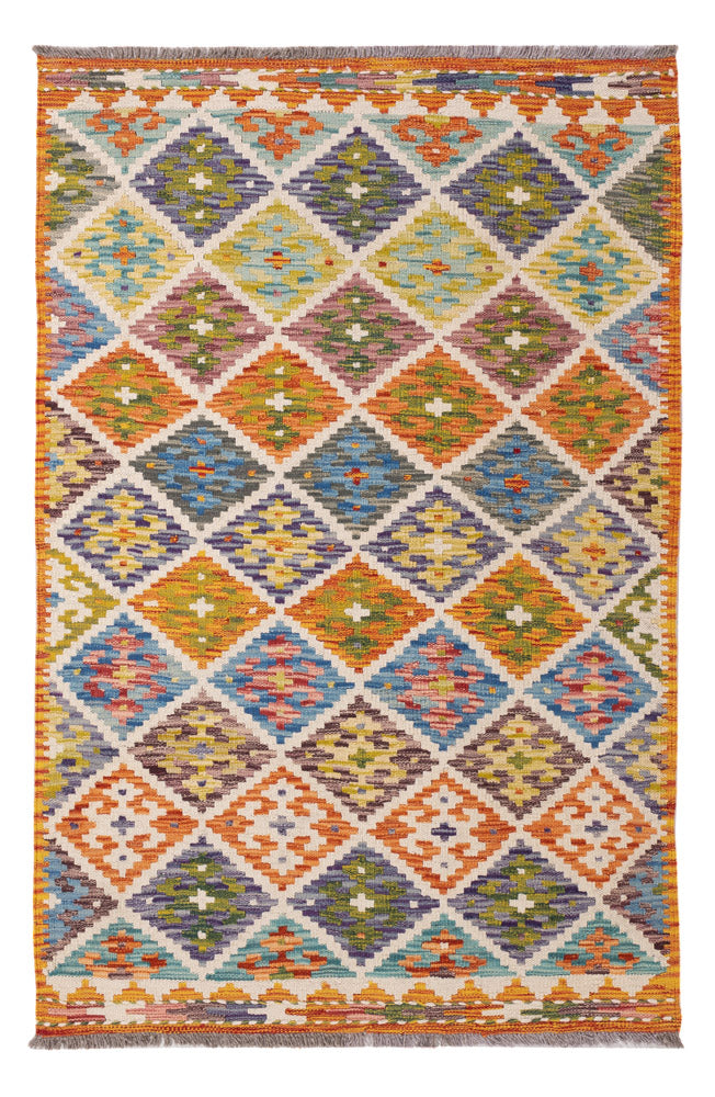 Kilim Maimana Teppe 150x98cm - Ullteppe