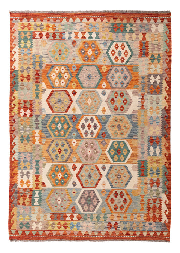 Kilim Maimana Teppe 249x178cm - Ullteppe