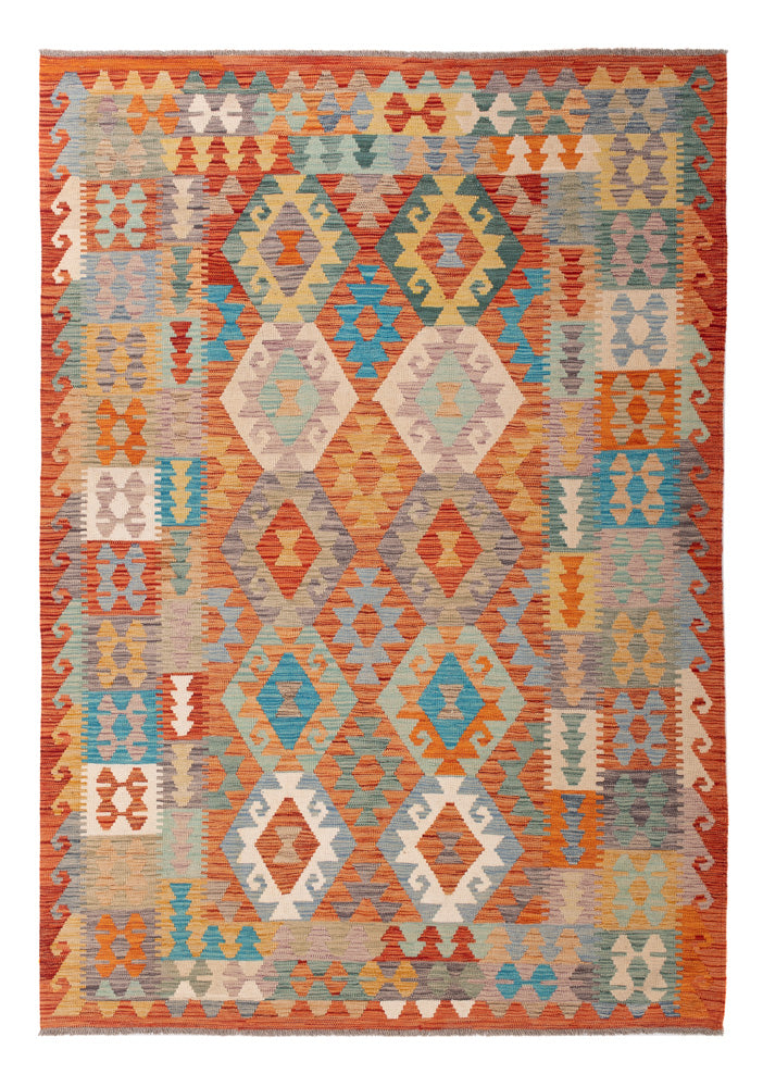 Kilim Maimana Teppe 249x177cm - Ullteppe