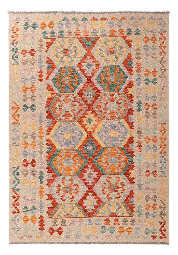 Kilim Maimana Teppe 234x165cm - Ullteppe
