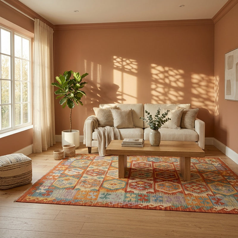 Kilim Maimana Teppe 240x170cm - Ullteppe
