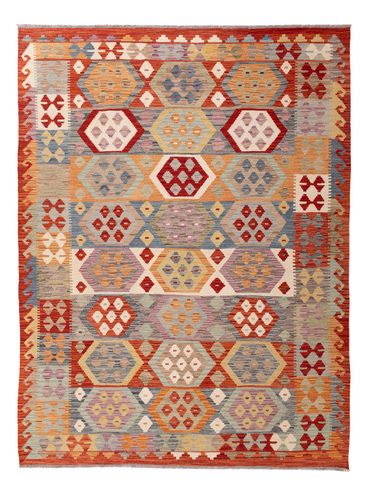 Kilim Maimana Teppe 239x178cm - Ullteppe
