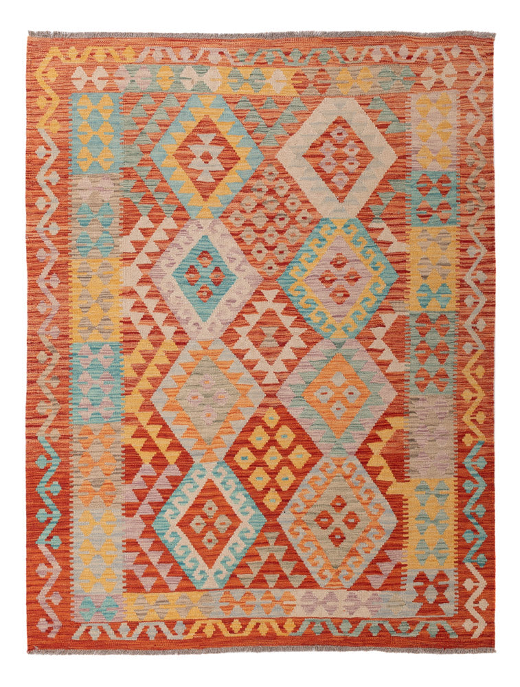 Kilim Maimana Teppe 198x151cm - Ullteppe