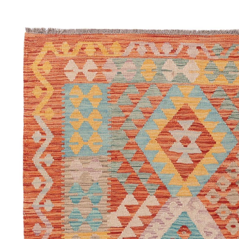 Kilim Maimana Teppe 198x151cm - Ullteppe