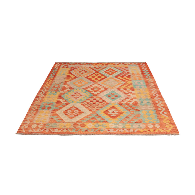 Kilim Maimana Teppe 198x151cm - Ullteppe