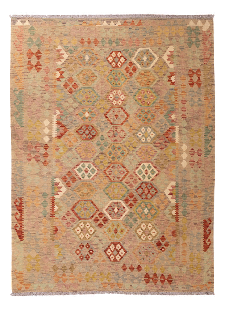 Kilim Maimana Teppe 249x181cm - Ullteppe