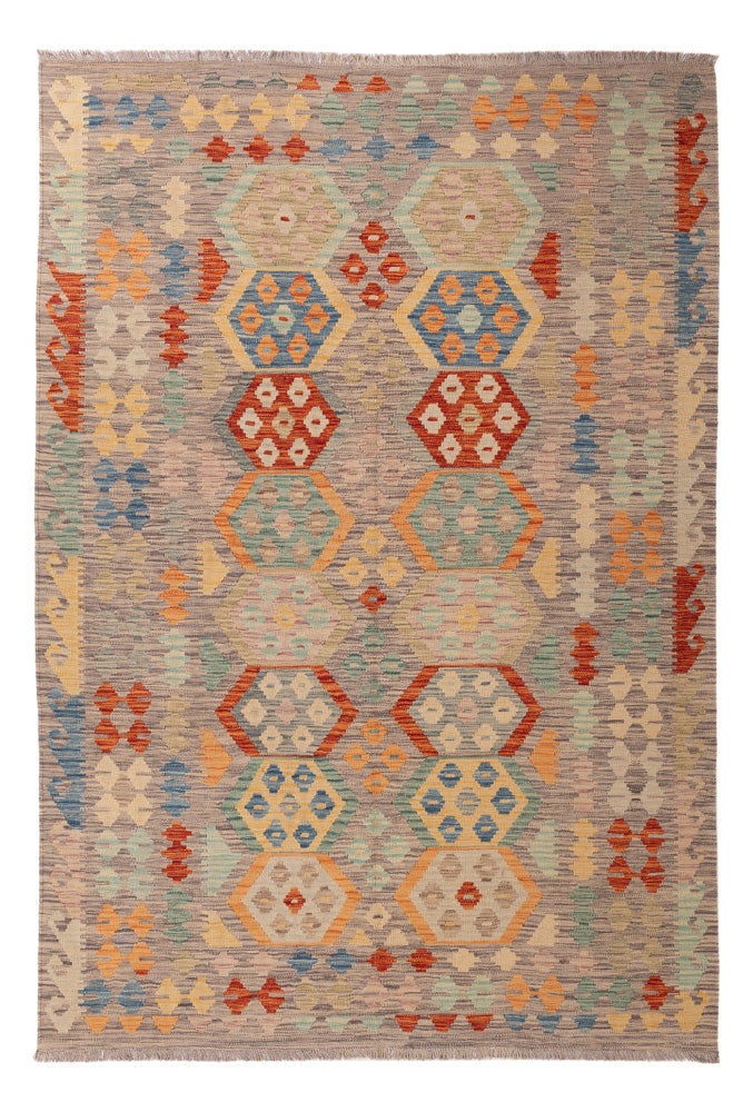Kilim Maimana Teppe 247x166cm - Ullteppe