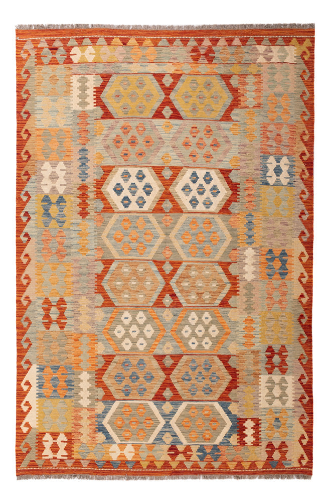 Kilim Maimana Teppe 251x166cm - Ullteppe