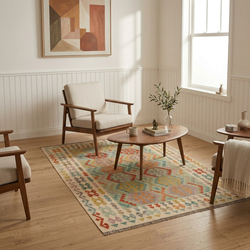 Kilim Maimana Teppe 240x170cm - Ullteppe