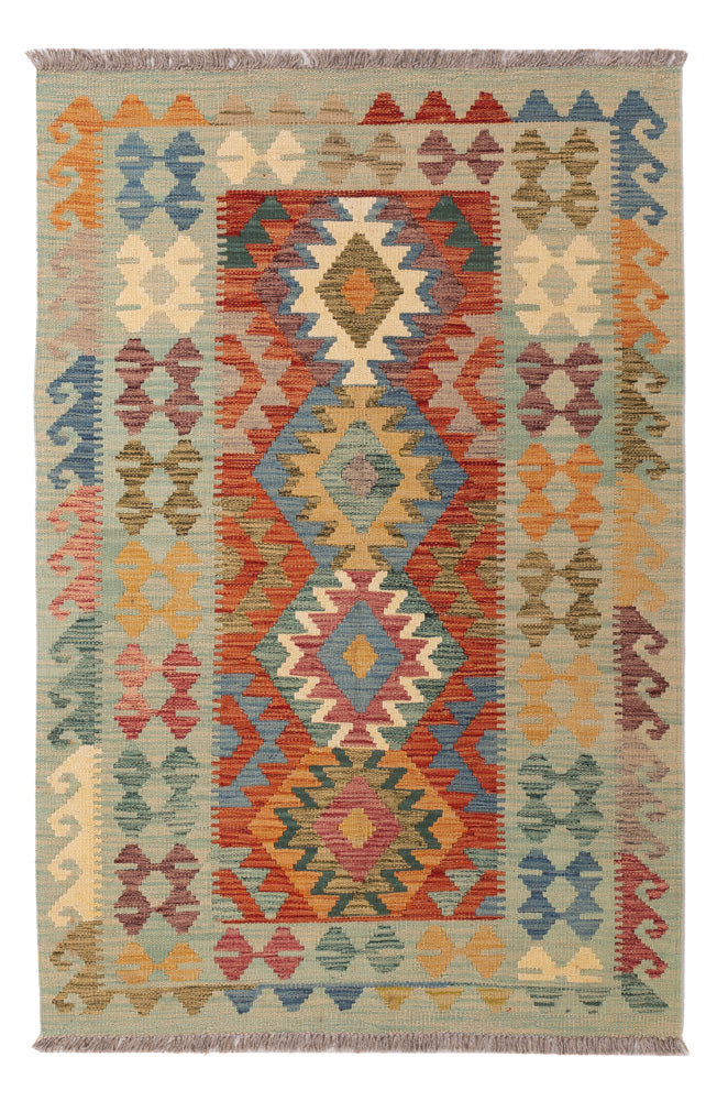 Kilim Maimana Teppe 150x99cm - Ullteppe