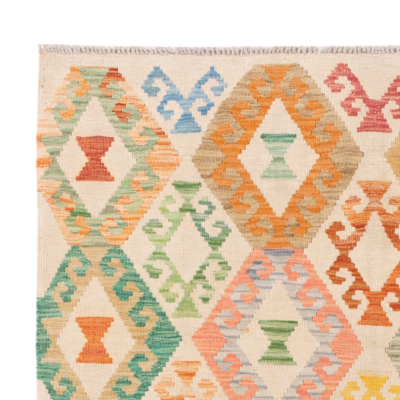 Kilim Maimana Teppe 198x149cm - Ullteppe