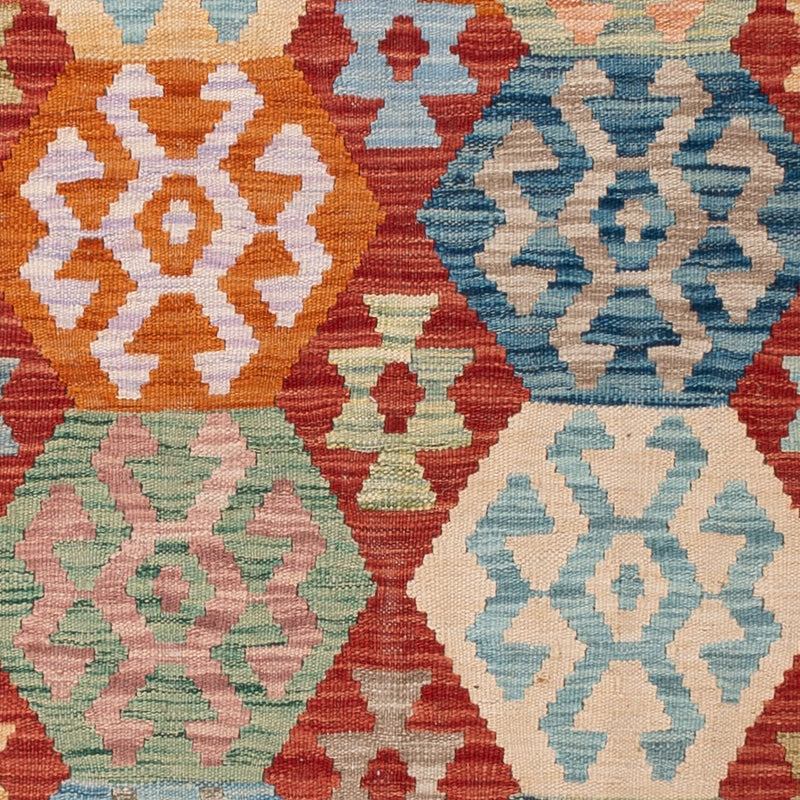 Kilim Maimana Teppe 194x156cm - Ullteppe