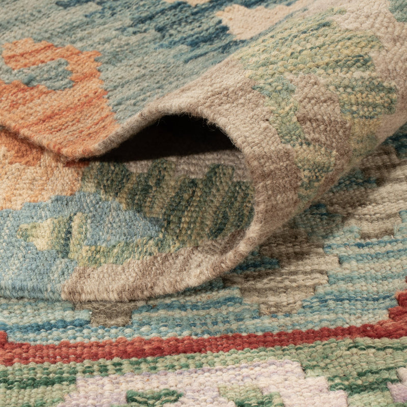 Kilim Maimana Teppe 194x156cm - Ullteppe