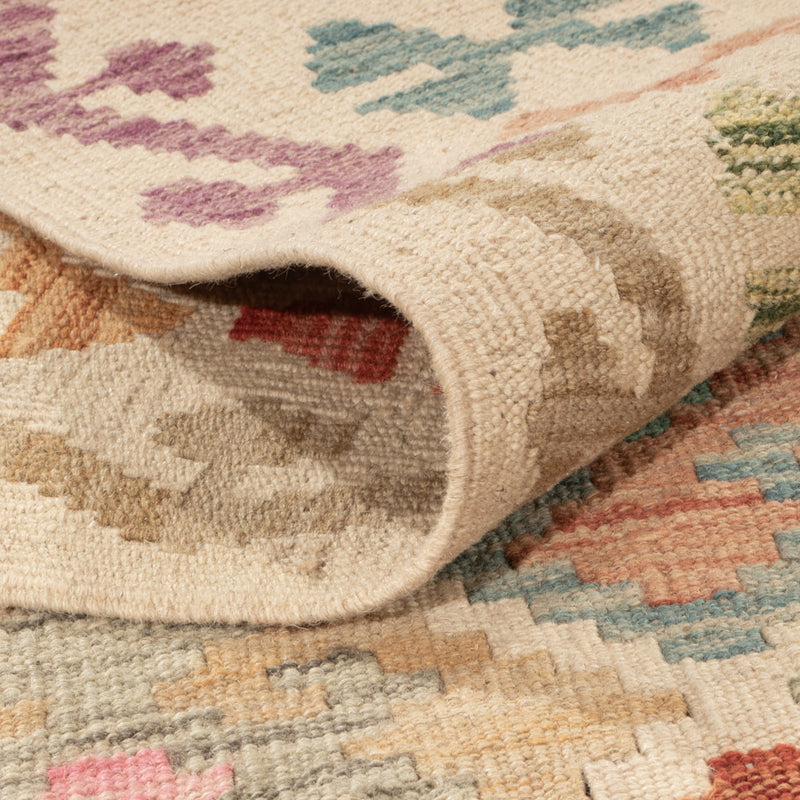 Kilim Maimana Teppe 196x148cm - Ullteppe