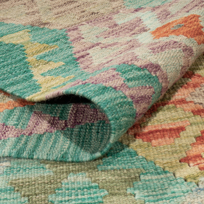 Kilim Maimana Teppe 193x151cm - Ullteppe