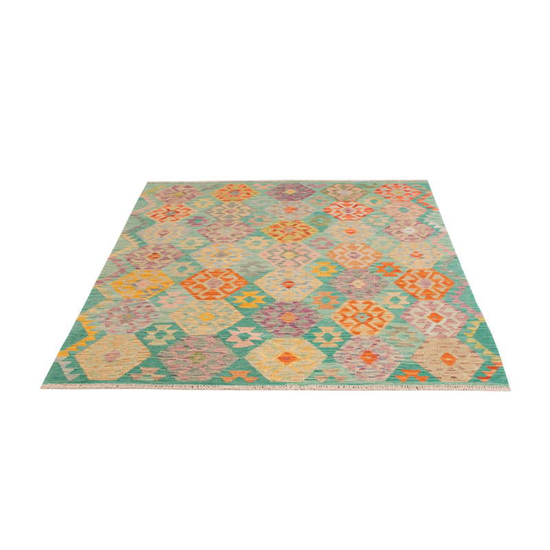 Kilim Maimana Teppe 193x151cm - Ullteppe