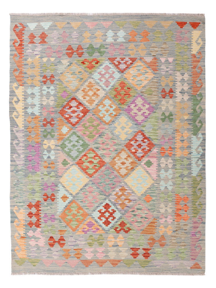 Kilim Maimana Teppe 196x150cm - Ullteppe