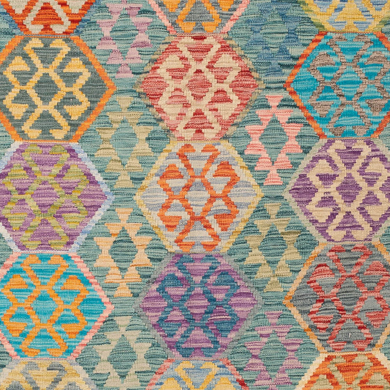 Kilim Maimana Teppe 252x179cm - Ullteppe