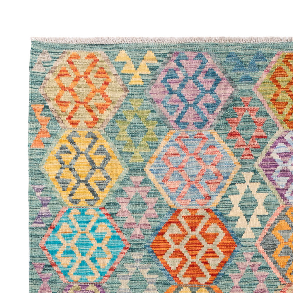 Kilim Maimana Teppe 252x179cm - Ullteppe
