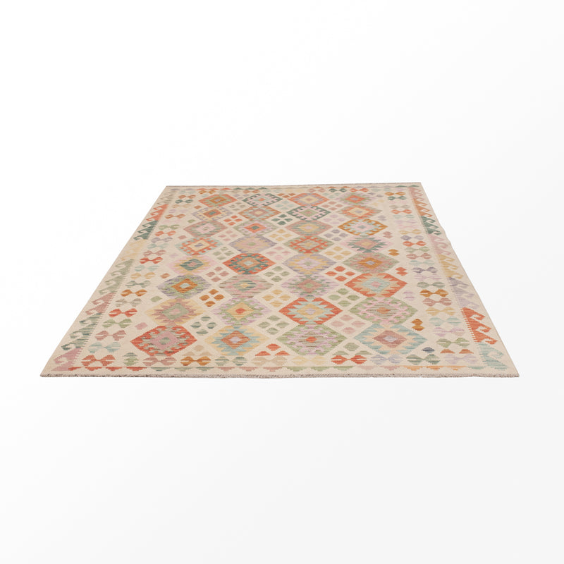 Kilim Maimana Teppe 174x253cm - Ullteppe
