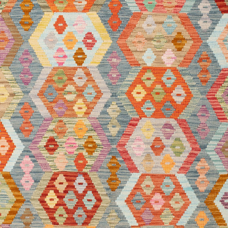 Kilim Maimana Teppe 242x178cm - Ullteppe
