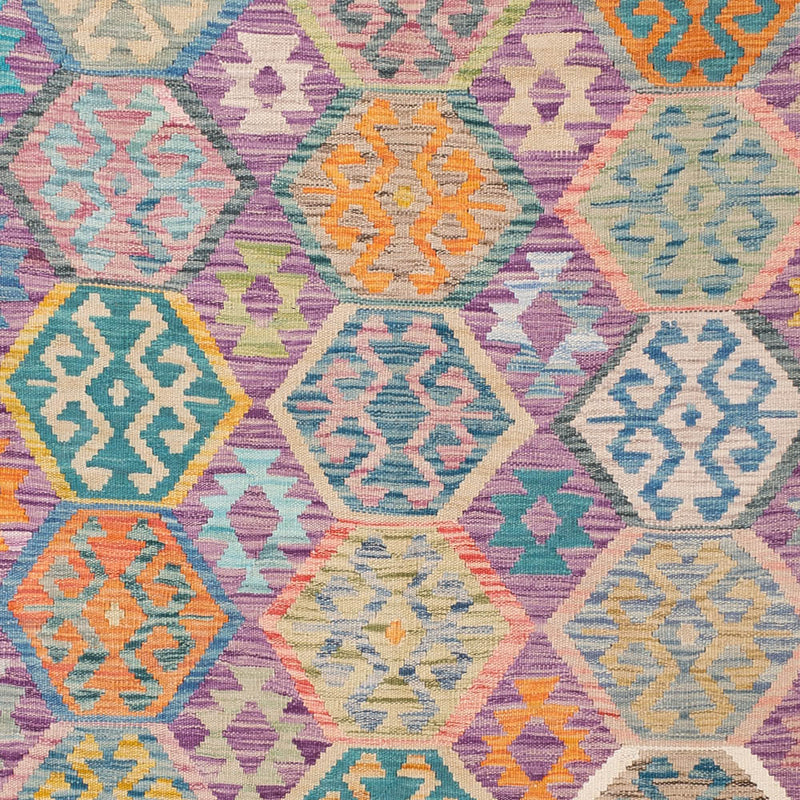 Kilim Maimana Teppe 182x258cm - Ullteppe