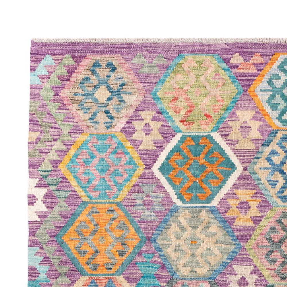 Kilim Maimana Teppe 182x258cm - Ullteppe