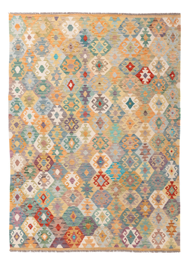 Kilim Maimana Teppe 242x172cm - Ullteppe