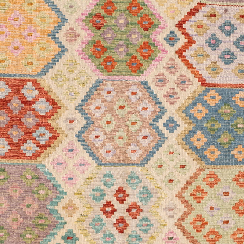 Kilim Maimana Teppe 258x176cm - Ullteppe