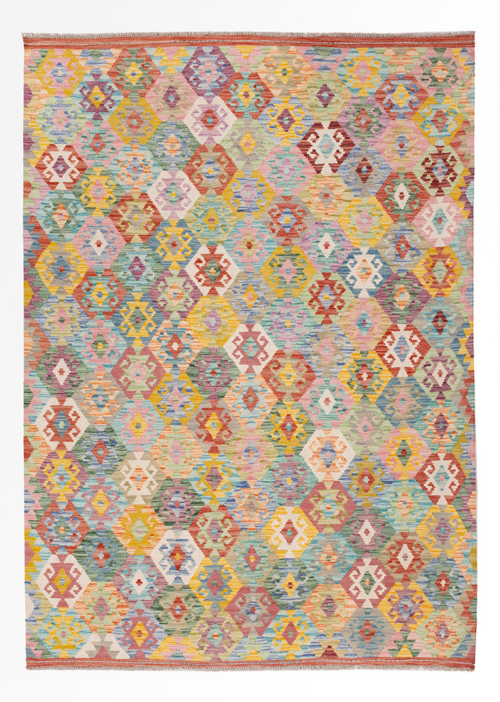 Kilim Maimana Teppe 246x180cm - Ullteppe