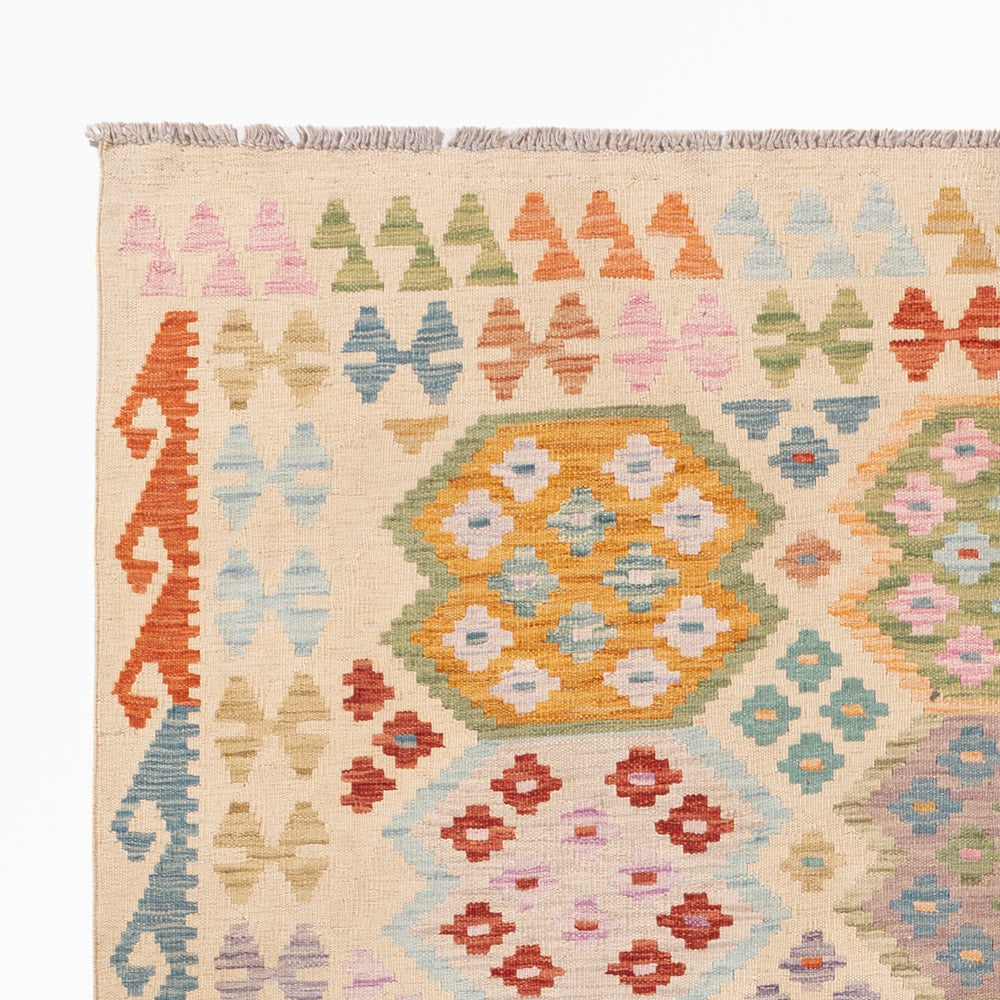 Kilim Maimana Teppe 253x178cm - Ullteppe