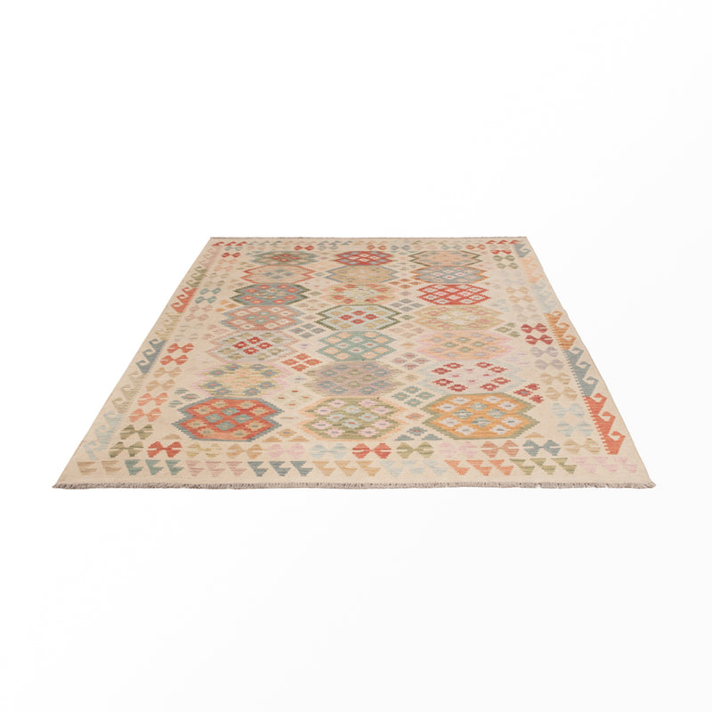 Kilim Maimana Teppe 253x178cm - Ullteppe