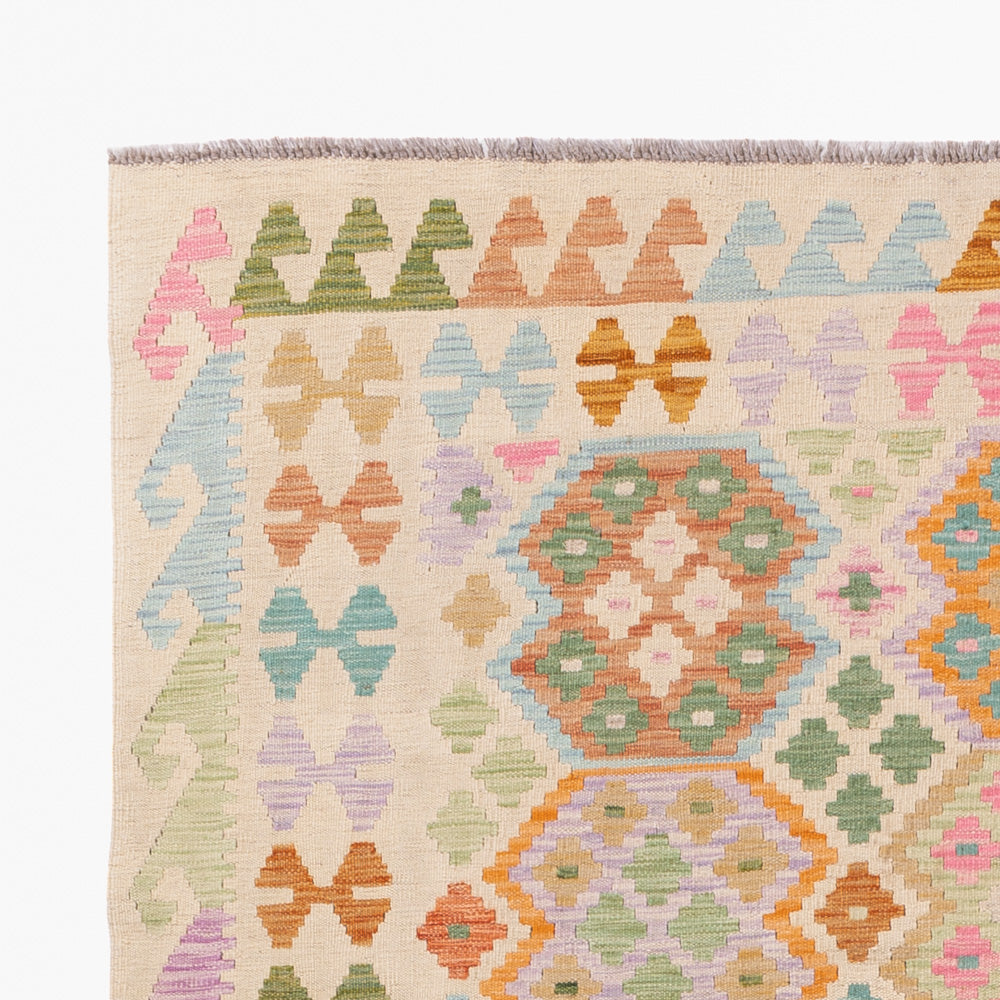 Kilim Maimana Teppe 245x184cm - Ullteppe
