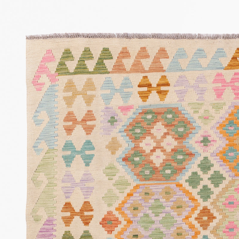 Kilim Maimana Teppe 245x184cm - Ullteppe