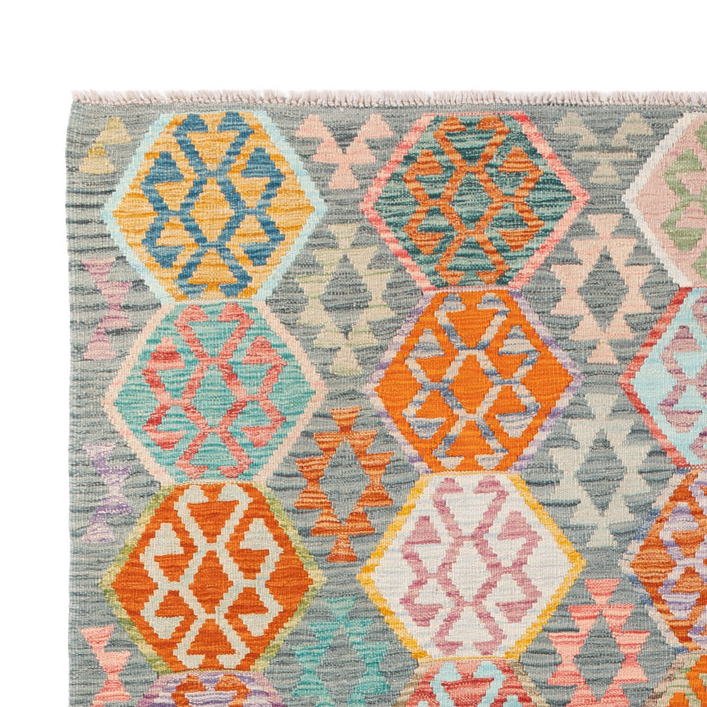 Kilim Maimana Teppe 253x178cm - Ullteppe