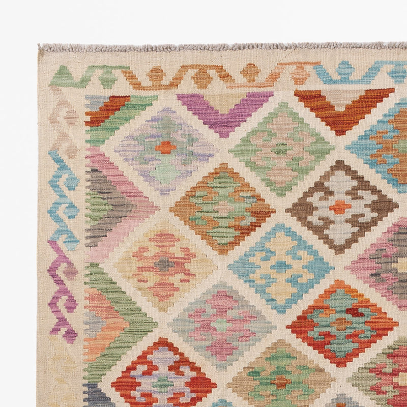 Kilim Maimana Teppe 243x170cm - Ullteppe