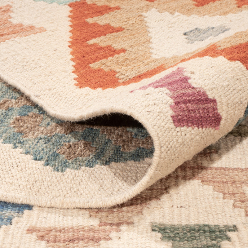 Kilim Maimana Teppe 241x178cm - Ullteppe