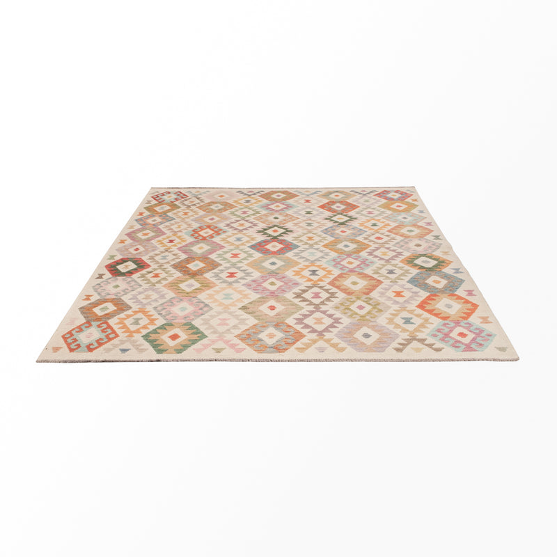 Kilim Maimana Teppe 241x178cm - Ullteppe