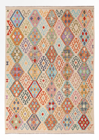 Kilim Maimana Teppe 179x251cm - Ullteppe