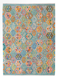 Kelimteppe - Splash - 248 x 177 cm - farget – product image