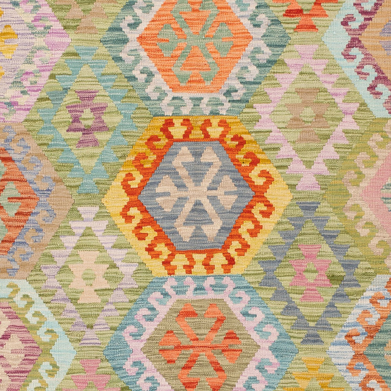 Kilim Maimana Teppe 252x178cm - Ullteppe