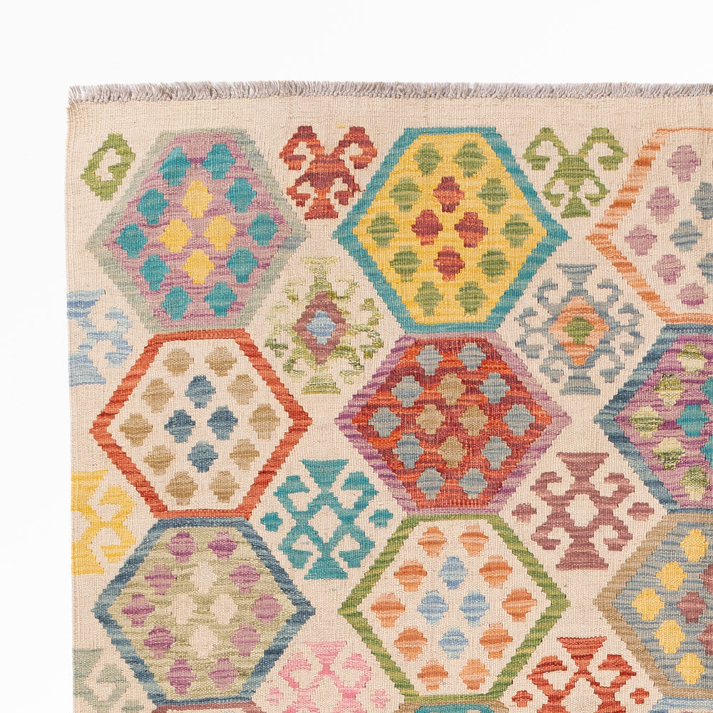 Kilim Maimana Teppe 176x235cm - Ullteppe