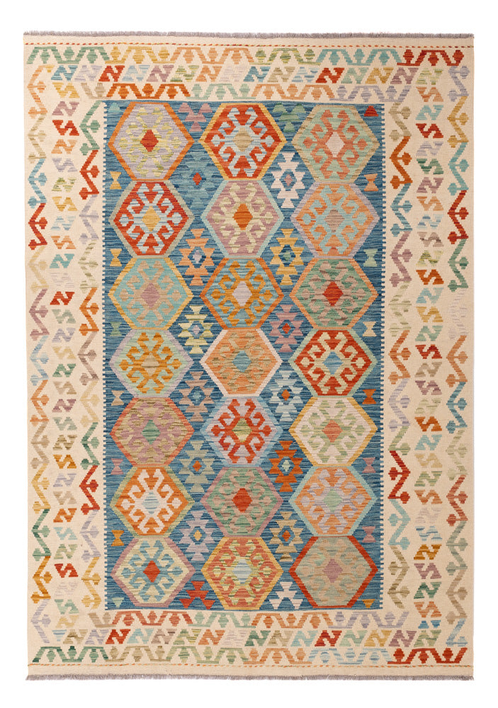Kilim Maimana Teppe 249x175cm - Ullteppe