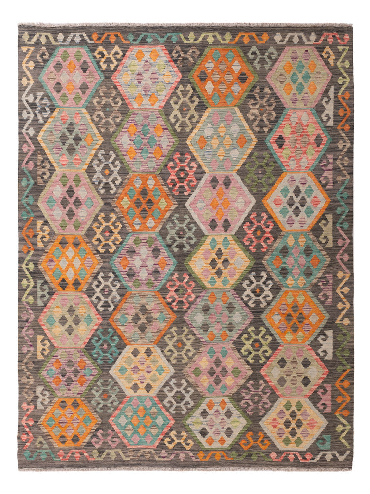Kilim Maimana Teppe 185x241cm - Ullteppe