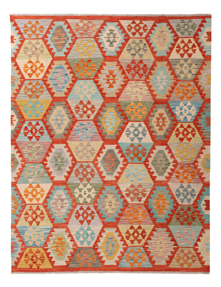 Kilim Maimana Teppe 238x183cm - Ullteppe